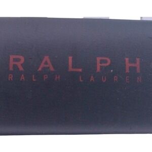 Ralph Lauren Eyeglasses Hard Case Black Hinged Clamshell Flaw Does Not Snap Shut
